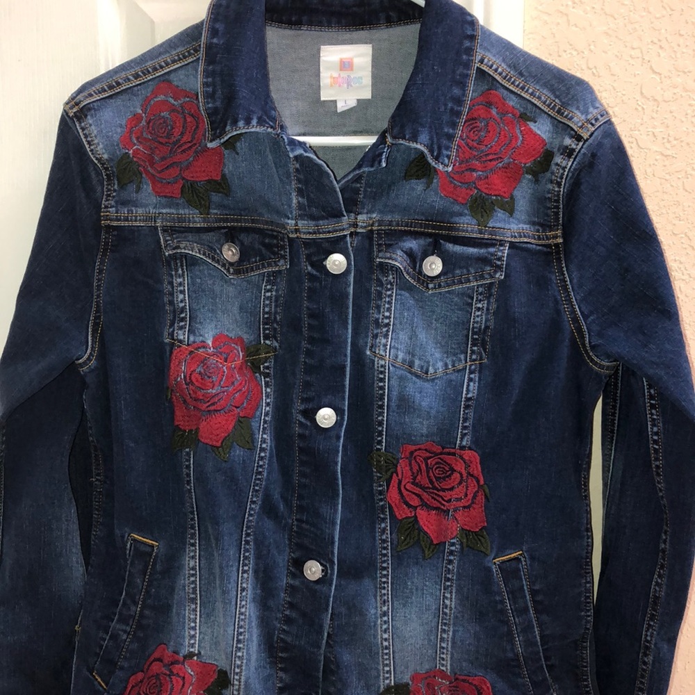 LulaRo denim Harvey jacket
